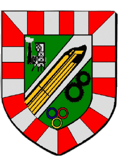 Blasón-Banderas Francia Departamentos - Ciudades 71 MONTCHANIN 