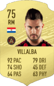 Multimedia Vídeo Juegos F I F A - Jugadores  cartas Paraguay Héctor Villalba 