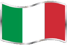Drapeaux Europe Italie National Rectangle 
