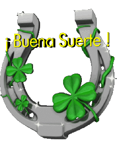 Messages Spanish Buena Suerte Transparent Background 04 
