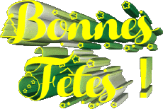 Messagi Francese Bonnes Fêtes (Noël) Serie 04 