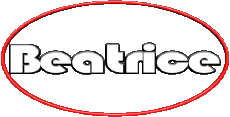 Prénoms FEMININ - Allemagne B Beatrice 