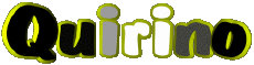 Prénoms MASCULIN - Italie Q Quirino 