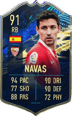 Multimedia Videogiochi F I F A - Giocatori carte Spagna Jesus Navas 