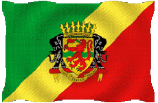 Banderas África Congo Ondulación 