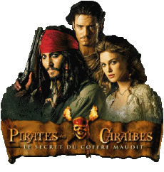 Multimedia Películas Internacional Piratas del Caribe El Cofre del Hobre Muerto Logotipo Francés 