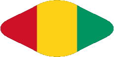 Flags Africa Guinea Oval 02 