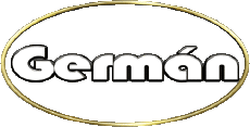 Nome MASCHIO - Spagna G Germán 