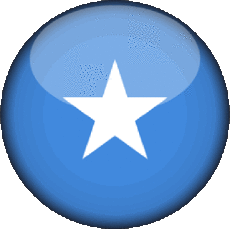 Drapeaux Afrique Somalie Rond 