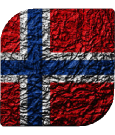 Drapeaux Europe Norvège Carré 