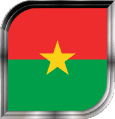 Banderas África Burkina Faso Plaza 