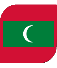 Banderas Asia Maldivas Plaza 