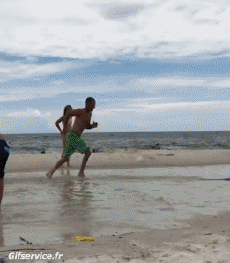 Humor -  Fun Sport Skim board Stürze - Fail 