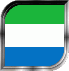 Fahnen Afrika Sierra Leone Plaza 