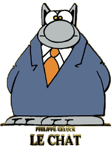 Multi Media Comic Strip Le chat - Philippe Geluck 