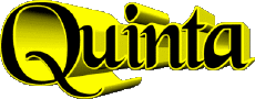 Prénoms FEMININ - Espagne Q Quinta 