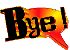 Messages English Bye 01 