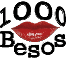 Mensajes Español Besos 1000 