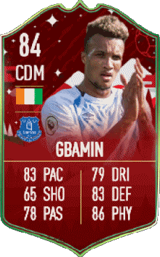 Multimedia Videogiochi F I F A - Giocatori carte Costa d'Avorio Jean-Philippe Gbamin 