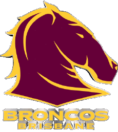 Sports Rugby Club Logo Australie Brisbane Broncos 