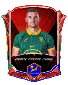 Sportivo Rugby - Giocatori Sud Africa Squadra 2025 Jesse Andre Kriel 