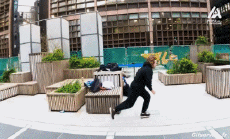 Humor -  Fun PEOPLE Acrobatics Various Fun Win 02 