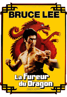 Multi Média Cinéma International Bruce Lee La Fureur du Dragon Logo 
