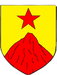 Wappen-Fahnen Frankreich Abteilungen - Städte 13 ROQUEVAIRE Wappen