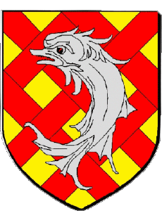 Drapeaux France Départements - Villes 38 L ISLE D ABEAU 