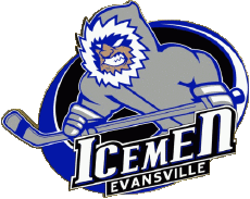 Sports Hockey - Clubs U.S.A - CHL Central Hockey League Evansville Icemen 