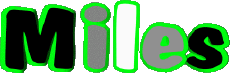 Prénoms MASCULIN - UK - USA M Miles 