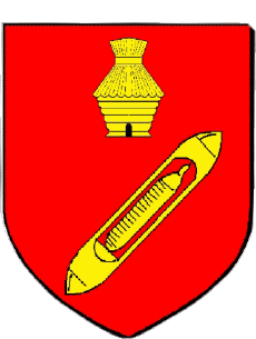 Blasón-Banderas Francia Departamentos - Ciudades 61 LA FERTE MACE Blasón