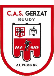 Sport Rugby Club Frankreich Logo Dept 63 Gerzat CASG 