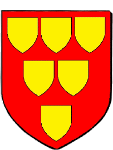 Wappen-Fahnen Frankreich Abteilungen - Städte 53 MAYENNE Wappen