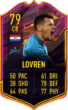 Multimedia Videogiochi F I F A - Giocatori carte Croazia Dejan Lovren 