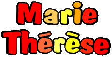 First Names FEMININE - France M Composed Marie Thérèse 