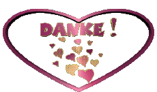 Mensajes Alemán Danke Corazón 