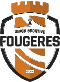 Sports FootBall Club France Logo Bretagne 35 - Ille-et-Vilaine Union Sportive Fougères 