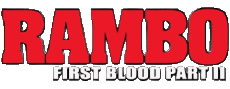 Multi Media Movies International Rambo Logo First blood part 2 