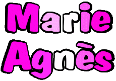 Nome FEMMINILE - Francia M Composto Marie Agnès 