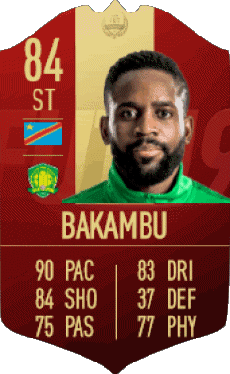 Multimedia Videospiele F I F A - Karten Spieler Kongo Cédric Bakambu 
