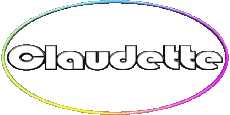 Prénoms FEMININ - France C Claudette 