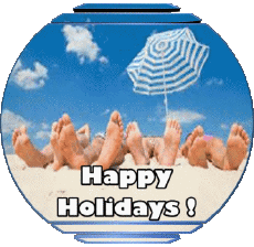 Nachrichten Englisch Happy Holidays 02 