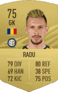 Multi Média Jeux Vidéo F I F A - Joueurs Cartes Roumanie Ionut Andrei Radu 