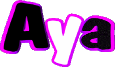 Vorname WEIBLICH - Maghreb Muslim A Aya 