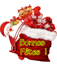 Messages French Bonnes Fêtes (Noël) Série 11 