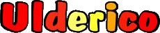 First Names MASCULINE - Italy U Ulderico 