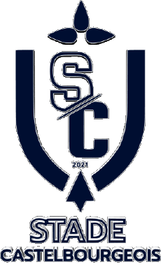 Sports FootBall Club France Logo Bretagne 35 - Ille-et-Vilaine Stade Castelbourgeois FC 