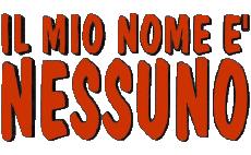 Multi Média Cinéma International Mon nom est personne - Terence Hill Logo Italien 