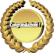 Mensajes Italiano Congratulazioni 10 